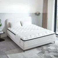 Queen size Mattresses, 12 Inch, Gel Memory Foam Individual Pocket Spring for Motion Isolation, Medium Firm Feel, Mattresses 1