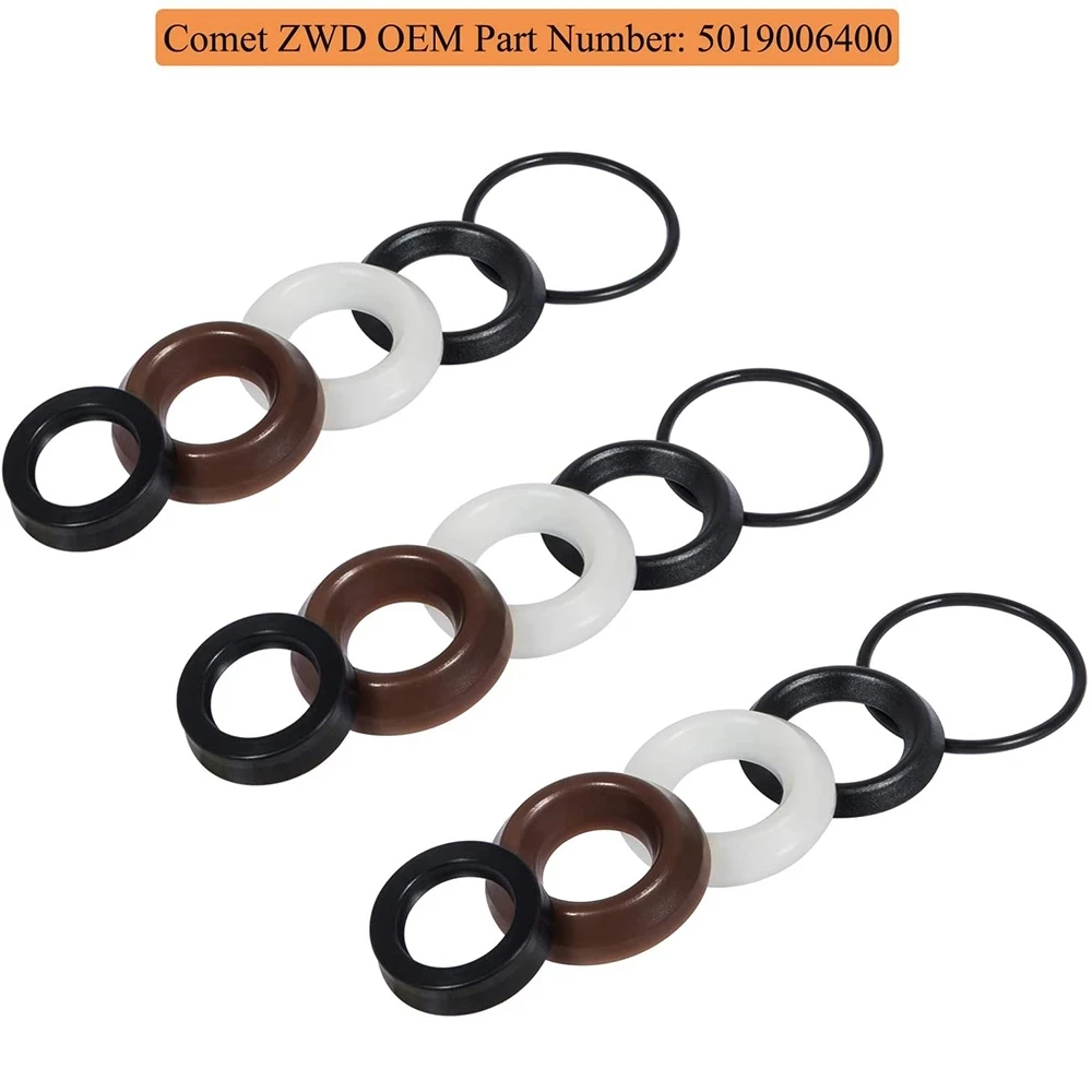 MX 15Pcs/set Packing Kit Water Seal Repair kit 5019006400 for ZWD ZWDK Series 15MM Pressure Washer Pump
