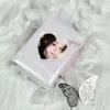 K-Pop Card Holder Mini Album 2.5 * 3.5 Heart-Shaped Hollow Cover Loose Leaf Folder, 56 * 87mm-63 * 88mm Card Specific Card Book 4