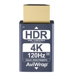 ‌Advanced HDMI 2.1 EDID Emulator with HDR Support - 3pcs (4K - 60Hz 2K - 120Hz HDR)