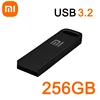 Xiaomi 2TB USB 3.2 Flash Drive High Speed Metal, Waterproof Storage - Black 256GB