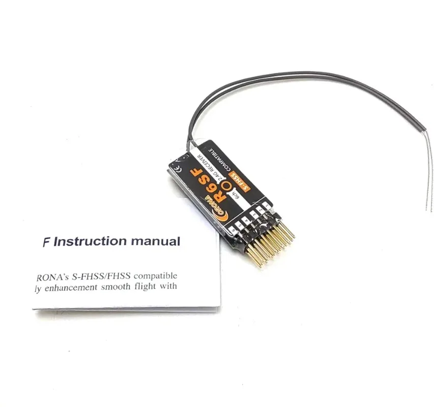 Enhanced Corona Receiver with Antenna - 4/6/8 Channel S-FHSS/FHSS
