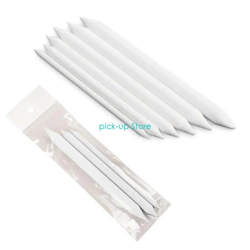 Q5WA 3/9Pcs 아티스트 페이퍼 블렌딩 그루터기 및 스케치용 Tortillion 아트 블렌더