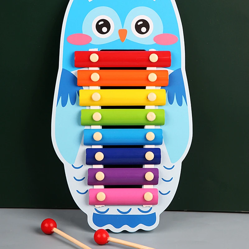 Early Education Toys Wooden Xylophone Instrument for Children Wisdom Development