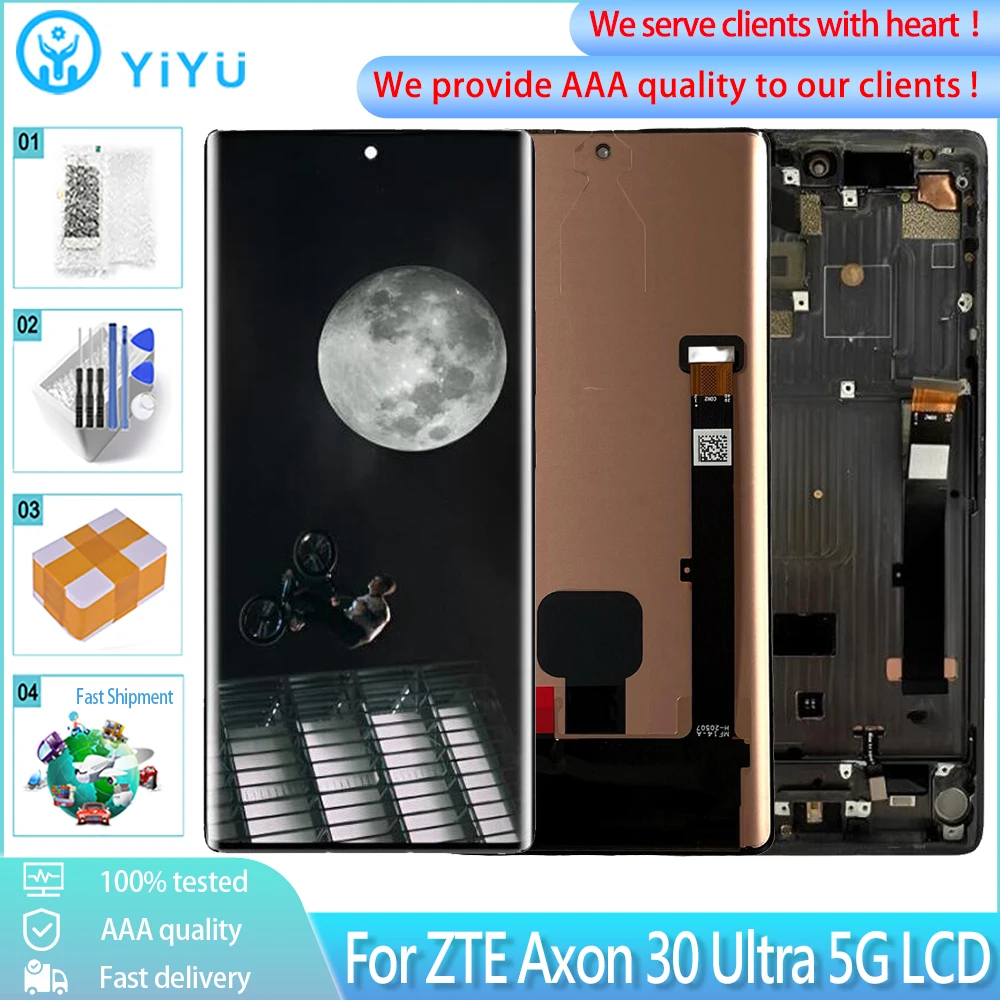 Original AMOLED LCD Screen for ZTE Axon 30 Ultra 5G – A Complete ...