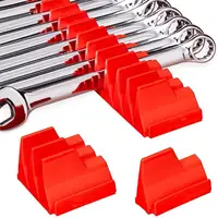 20pcs Magnetic Wrench Organizer Storage Rack For Toolbox 6mm To 38mm Wrench Holder Holds Up To 20 Wrenches Tool Storage Shelf 1