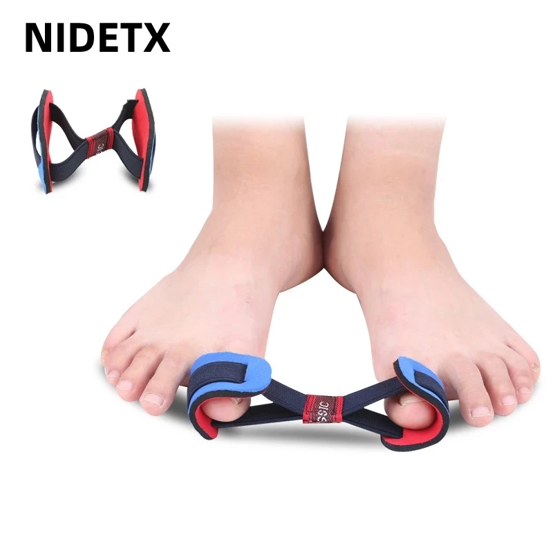 1Piece Big Toe Exercise Hallux Valgus Belt Stretcher Corrector Tension High Elasticity Training Foot Care Pedicure toe corrector