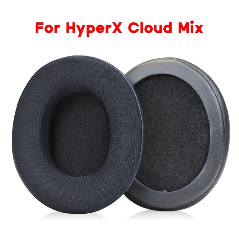 

Earphone Earmuff Earpads for HyperX Cloud Mix Headphone Ear Pads Round Earcups Headphone Ear Pads Cooler Sleeves Replacement