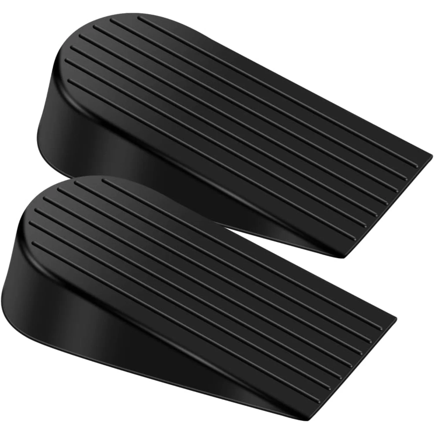 HENGSHENG Big , Heavy Duty Rubber Door Stop ,Multi Surface Design,Non-Scratching Door Stop 2 Pack1 bottom seal strip Hidden