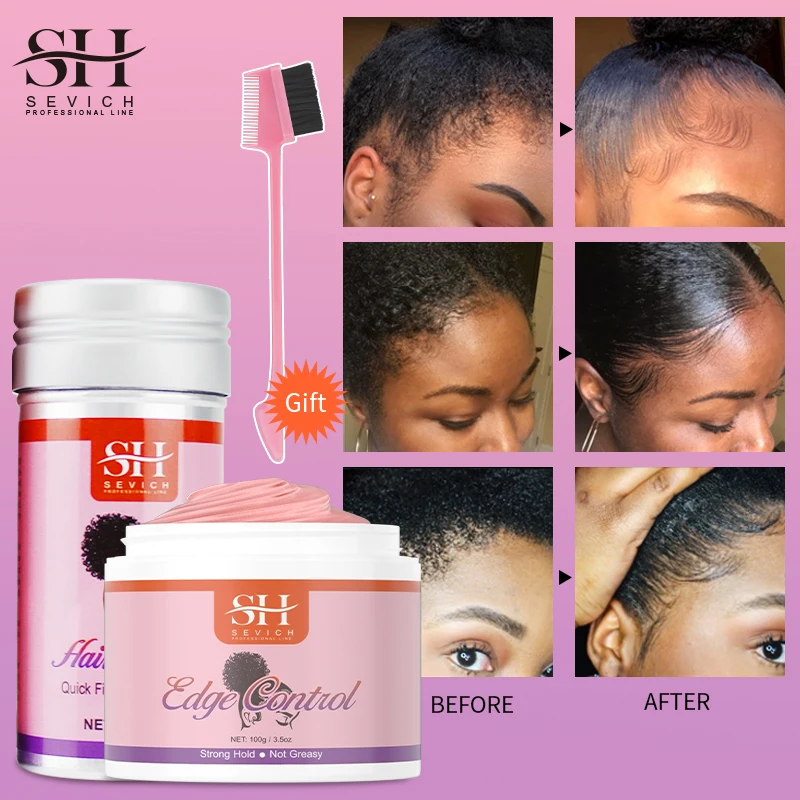 Hair Edge Control Long Lasting Gel 100g Improve Messy Hair Styling Wax