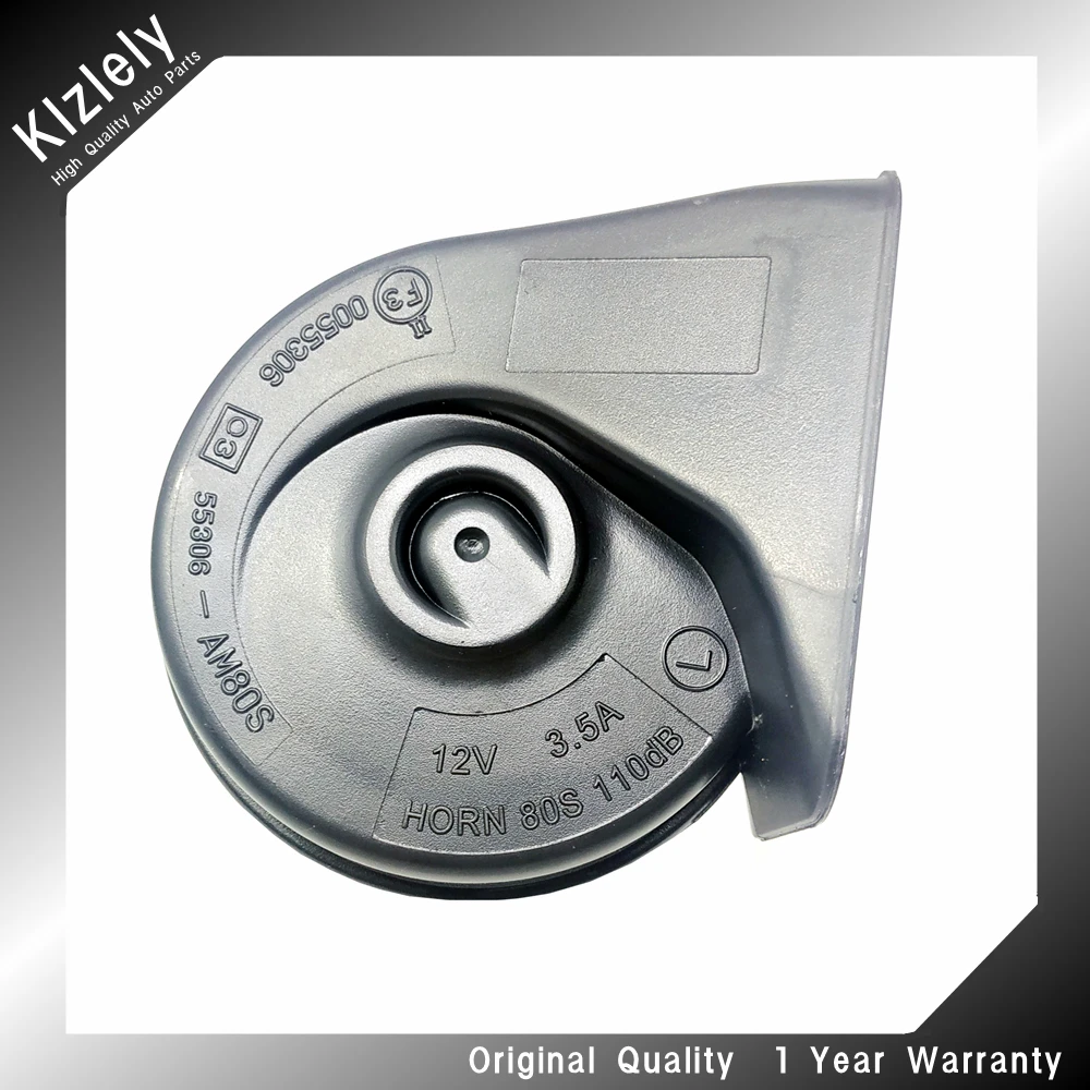 Snail Type Horn 12V 410/510Hz Loud Twin Tone Waterproof For VW POLO GOLF 5 TIGUAN PASSAT B6 B7 B8 110-125Db Car Horns car siren horn,car air horn,air horn,waterproof horn,midrange horn