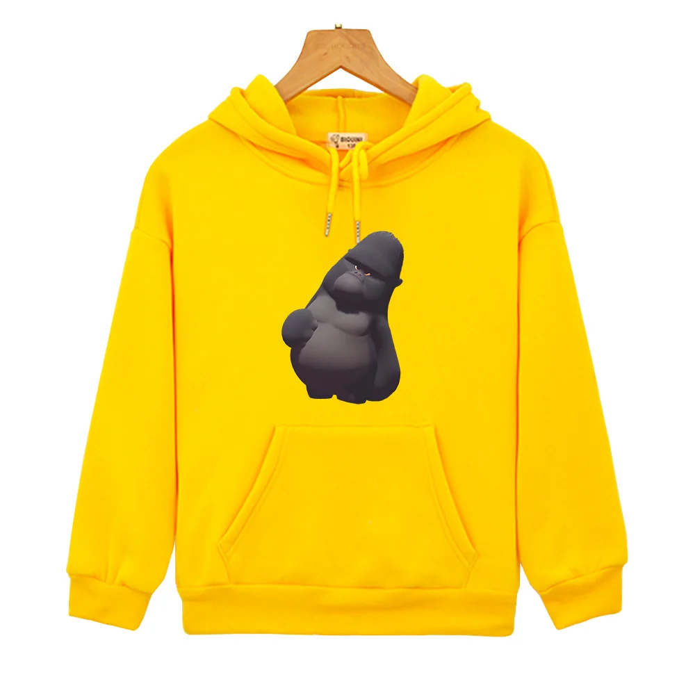 

Animals Party Cute Game Hoodies Boys and Girls Kawaii Cartoon Sweatshirts with Hooded Autumn Winter Casual Soft Clothes Children