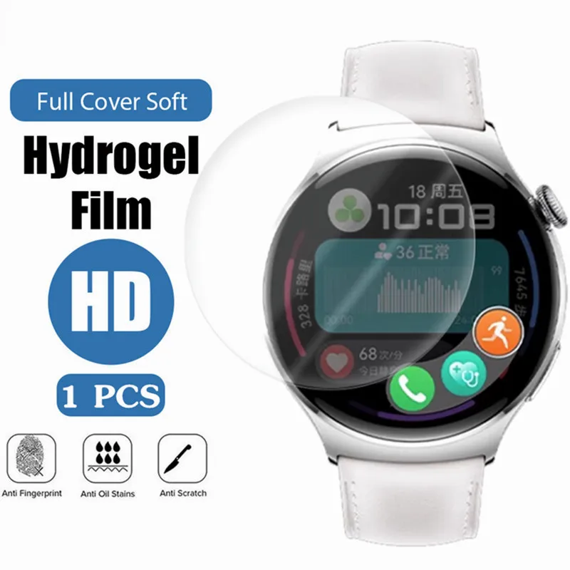 

Smart Watch Protection Soft Film For HUAWEI WATCH 4 1.5''Inch HD Protective Screen Anti-scratch PET Hydraulic Cover