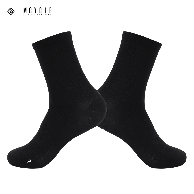 

Mcycle Without Logo Cycling Knitted Socks Moisture-wicking Anti Bacterial Socks Breathable Compression Sports Socks