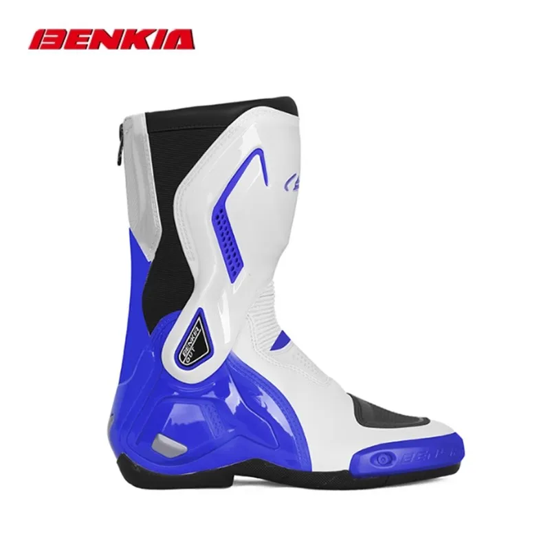 New BENKIA 208 Motorcycle Boots Track Racing Botas CE Certification Motorcycle TORQUE Boots