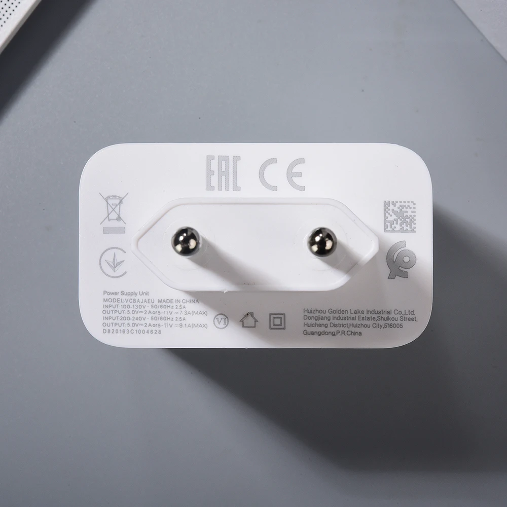 OnePlus SuperVOOC Fast Charging Power Adapter with USB-C Cable - Original EU Version, 80W/100W