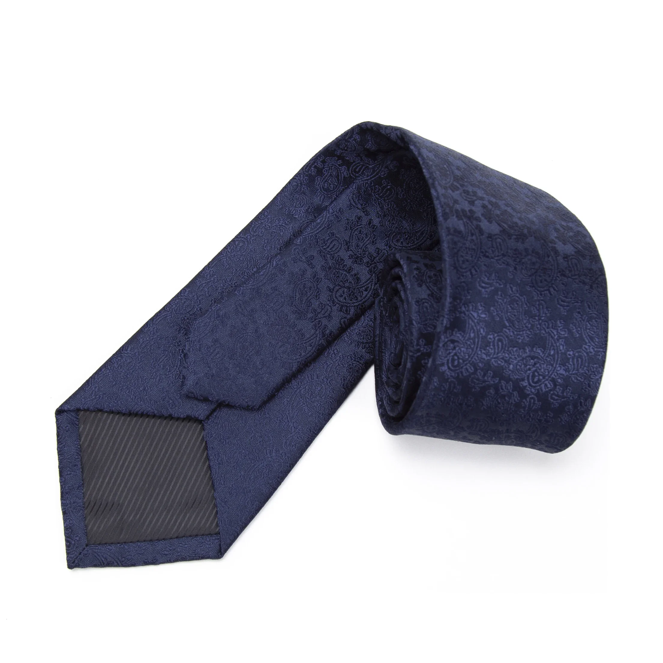 New Classic Tie for Men Business Solid Color Stripe Plaid 7cm Jacquard Wedding Dress Necktie Daily Wear Cravat Accessories Gifts