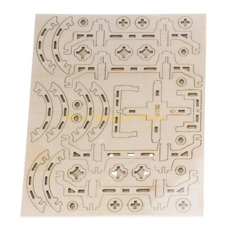 462A 나무 조립 빌딩 블록 Diy 4축 항공기 교실 과학 및 교사 교육에 적합