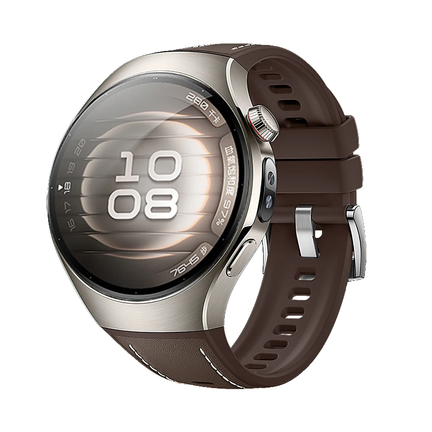 Premium Leather Silicone Smart Watch Strap - Specialized Band Wristband Bracelet