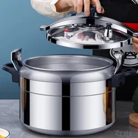 Autocuiseur Commercial 50L épaissi grande capacité cuisinière à Induction à gaz universel antidéflagrant autocuiseur domestique 3