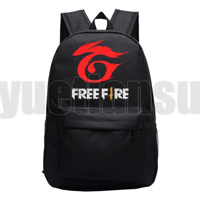 Mochila Escolar Masculino e Feminino Free Fire