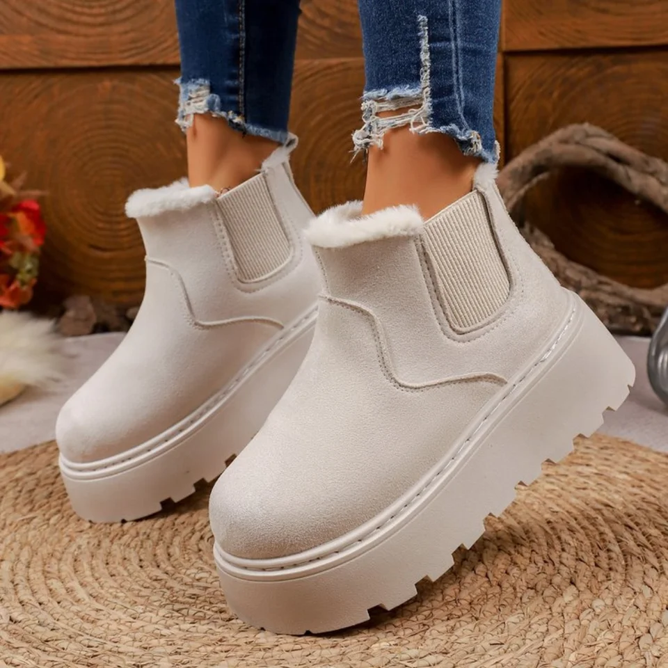 冬の新作暖かいバージョン、快適でカジュアルなレディーススノー