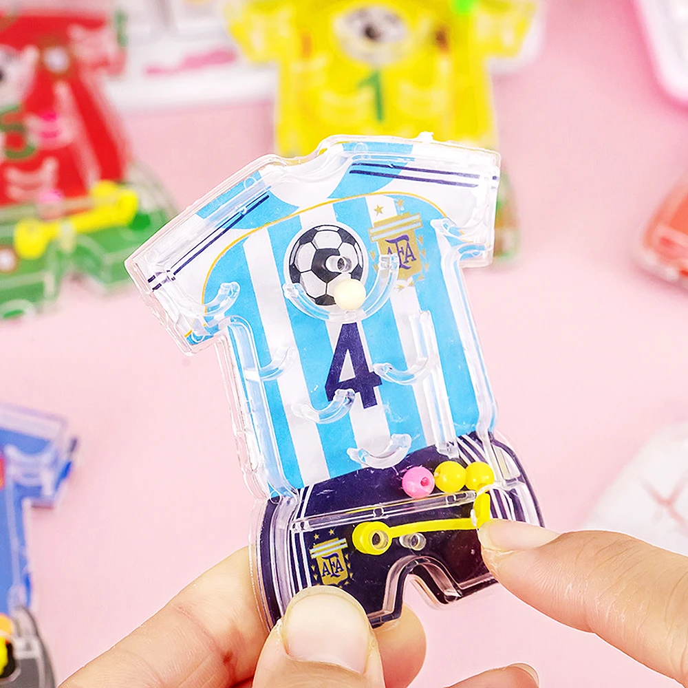 Soccer Themed Pinball Maze Toys 10/20pcs/Bag pin ball game pinball maze toy party toys toy gift filler