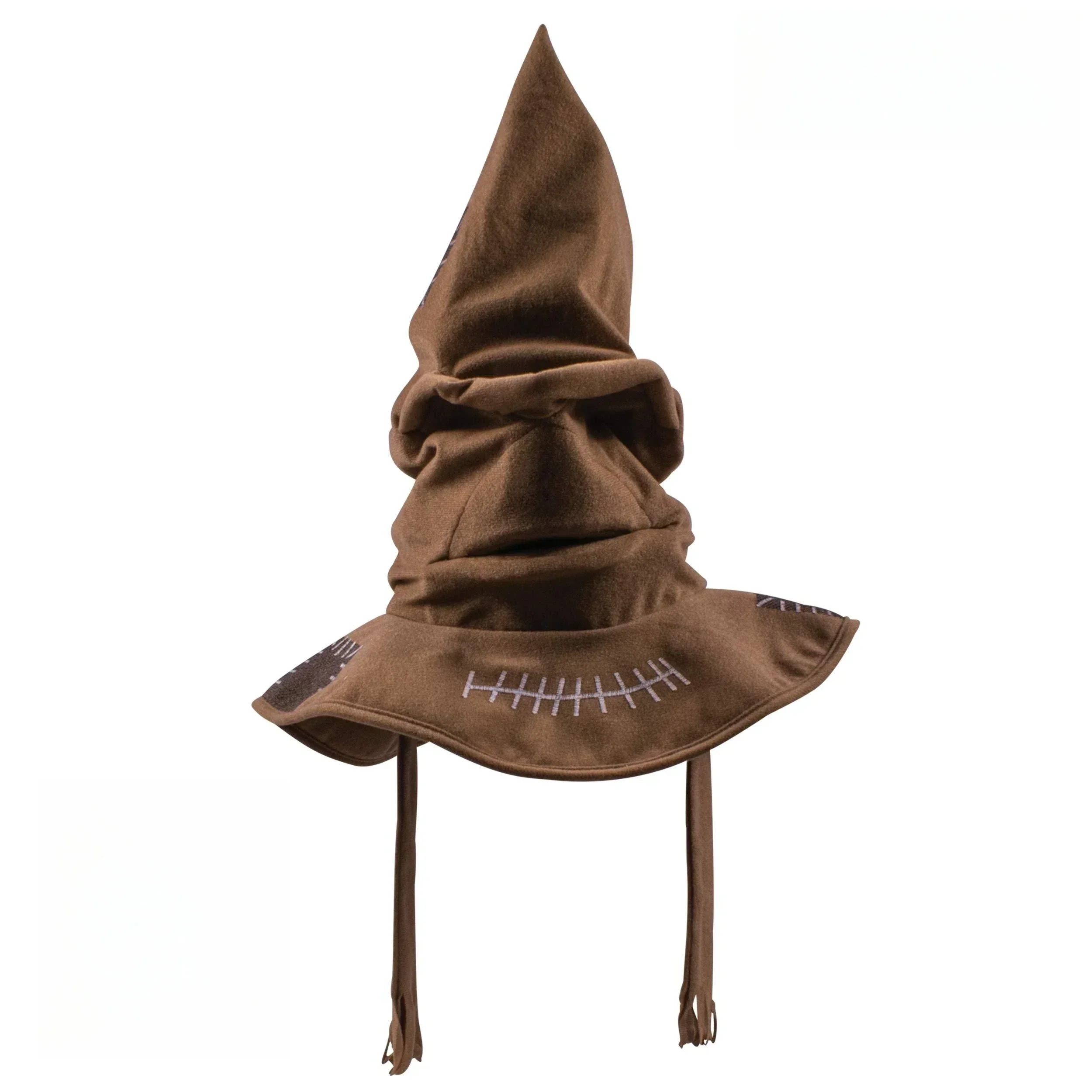10Pcs Hot Fashion Movies Witch Wizard Hat Sorting Hat Leather Halloween Party Props Dress Up Men Cosplay Costume Accessories
