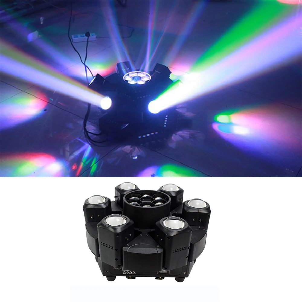 

New Sound Active 6x40w Beam Led Bee Eye Moving Head Dj Party Disco Stage Lights