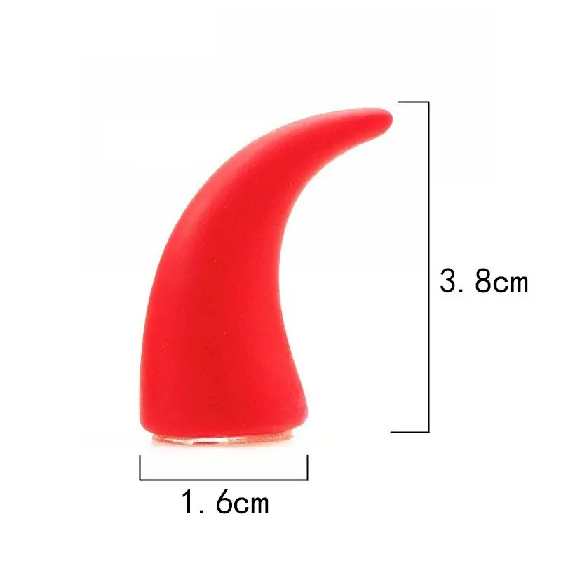 2 Pcs Car Motorcycle Helmet Devil Horn Cat Ears Decoration Universal Motorbike Bicycle Car Styling Decoration Helmet Stickers