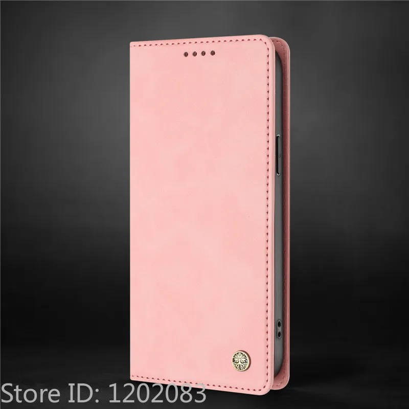 Fruity Palette Matte Phone Case with RFID Blocking Texture Leather