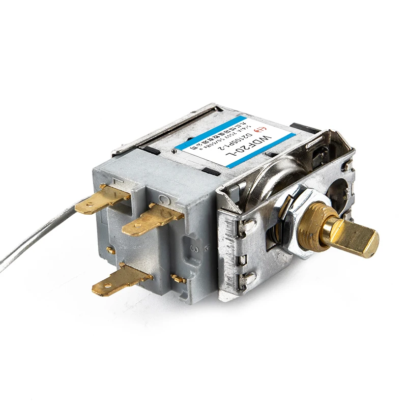 Refrigerator thermostat 1Pc WDF18/19/20/22/24-K Refrigerator Parts Household 250V Metal Temperature Controller