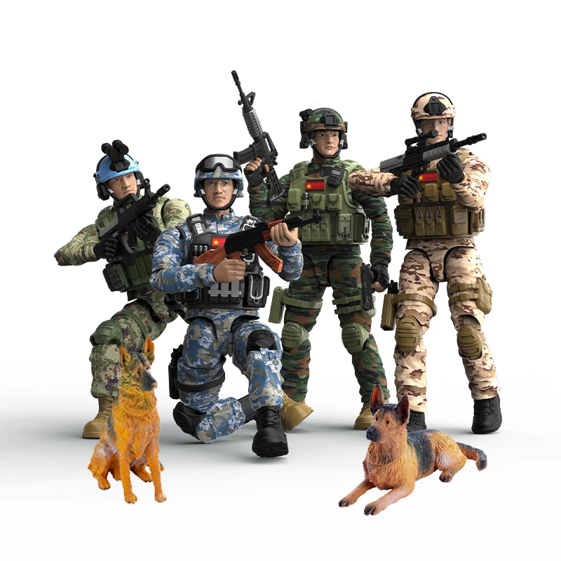 Figurine D'action Soldat De La Police En Pvc à L'échelle En Ance | Clasf Jeux