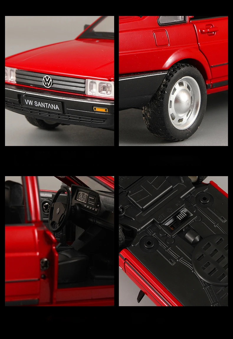 Volkswagen Santana 1:24 Ölçekli Model Araba