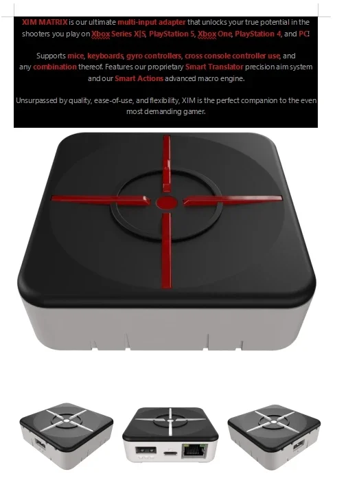 XIM Technologies XIM APEX PS4 PS3 Xbox … XIM APEX PS4 PS3 Mouse Keyboard Adapter Converter For Xbox