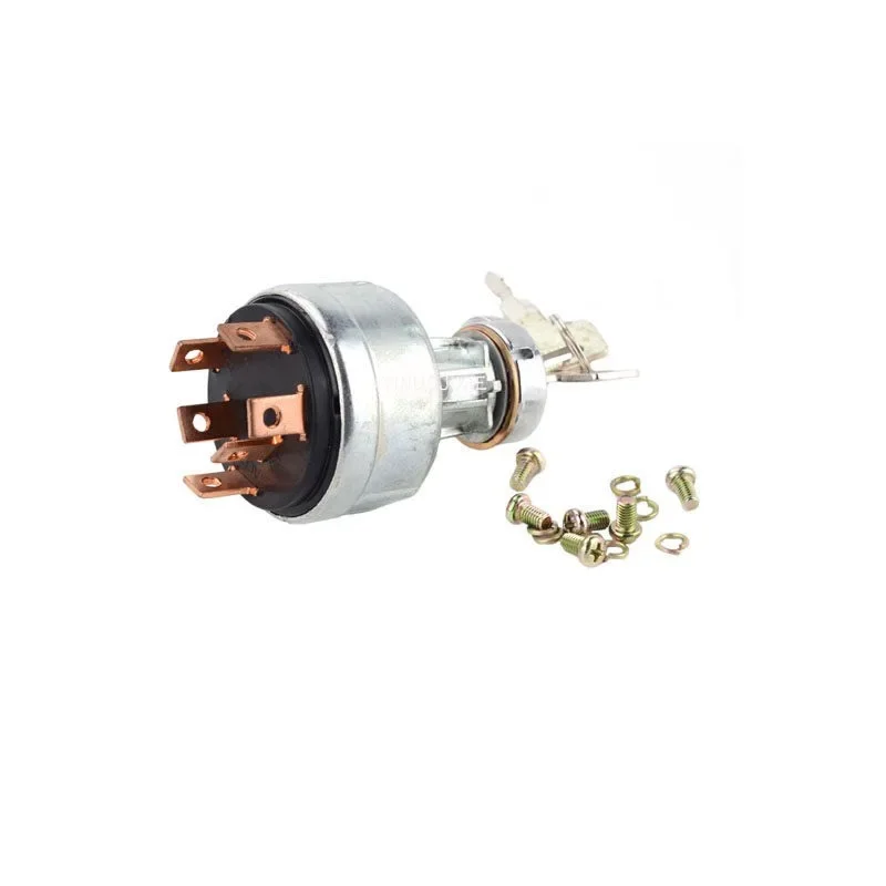 For Takeuchi Excavator Digger Ignition Switch 1700100023 1700100052 H806 2key