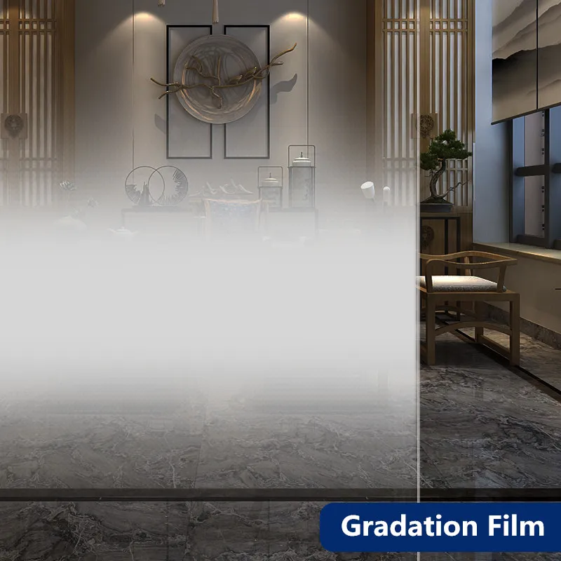 SemiprivacyWhiteDotOnewayGradientWindowFilmGlassDecoration