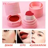 Heart Blush Stick Sponge Stamp Facial Blush Waterproof Brightening Face Contouring Shadow Blusher Tint Cheek Korean Cosmetics 5