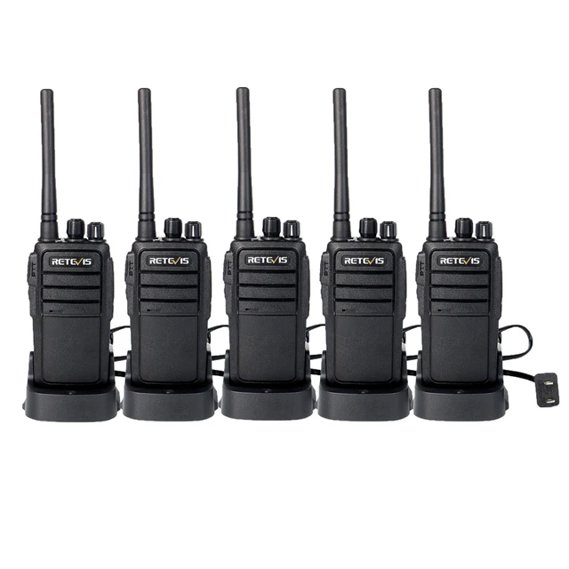 2PCS Retevis RT21 Walkie Talkie Black