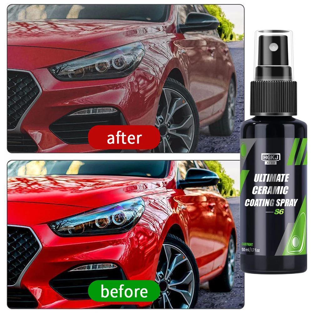 50/100ML Ceramic Coating For Auto Paint Non-Toxic Liquid Coating Odorless Car Ceramic Nano Car Scratch Quick Repair