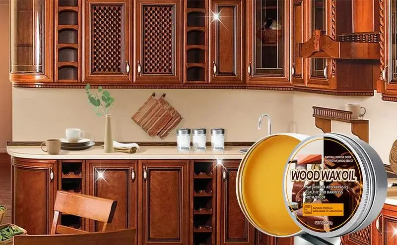 Wooden Beeswax Household Furniture Polishing Beewax Waterproof Wood oil Wax Polish all Types Wood Cleaner for Furniture Cabinets