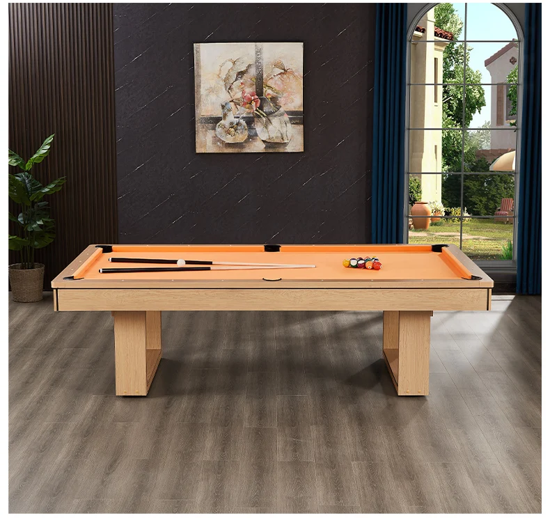 Description Picture 2 of itemStandard pool table indoor American black eight family adult multi-functional table tennis three-in-one table tennis table