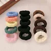 5Pcs/Set Thickened Women's Hair Ties High Horse Tail Hair Bands Rubber Bands Elastic Hair Ropes Durable Hair Ties Accessories
