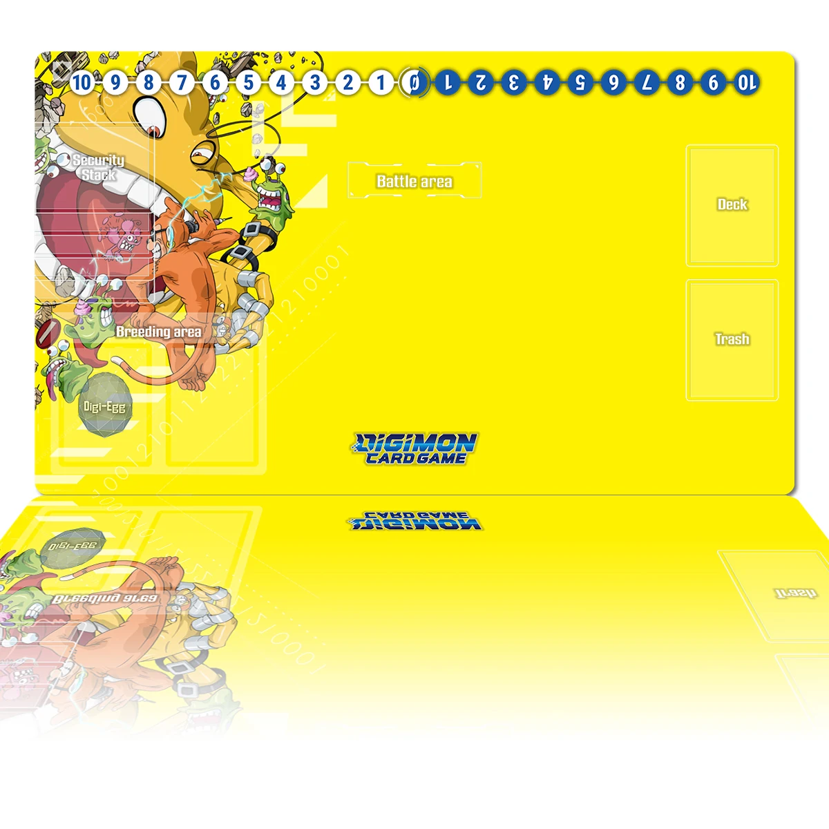 Digimon Playmat Numemon Dtcg Tcg Ccg Board Game Trading Card Game Mat