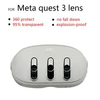 3Pcs Tempered Glass For Meta Quest 3 Camera Lens Protector High Definition Lens Protective Film Anti-Scratch Bubble-Free - Image 4