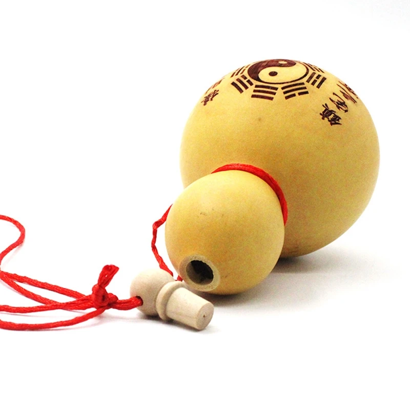 Mini Wine Gourd Crafts Natural Art Collection Ornament Chinese Traditional Carving for Chinese New Year Hanging Toy 5