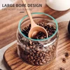 Vacuum Sealed Jar Coffee Bean Storage Bottle Kitchen Food Grain Tea Glass Jar Fresh Storage Jar Kitchen Accessories 2