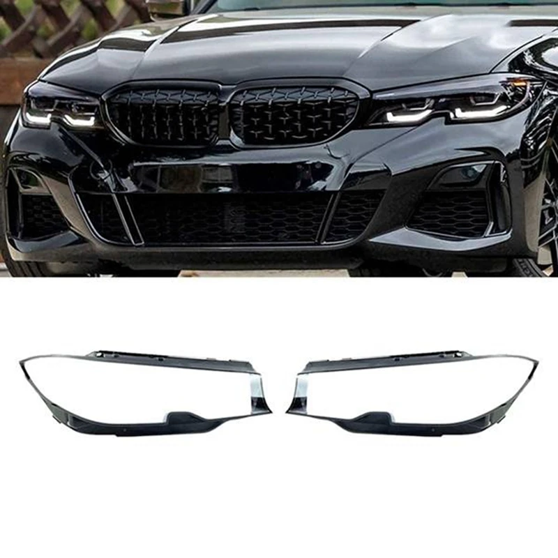 

Head Light Lamp Lens Headlight Dust Cover Headlight Cover For BMW 3 Series 320I 330I 325I G20 2019 2020