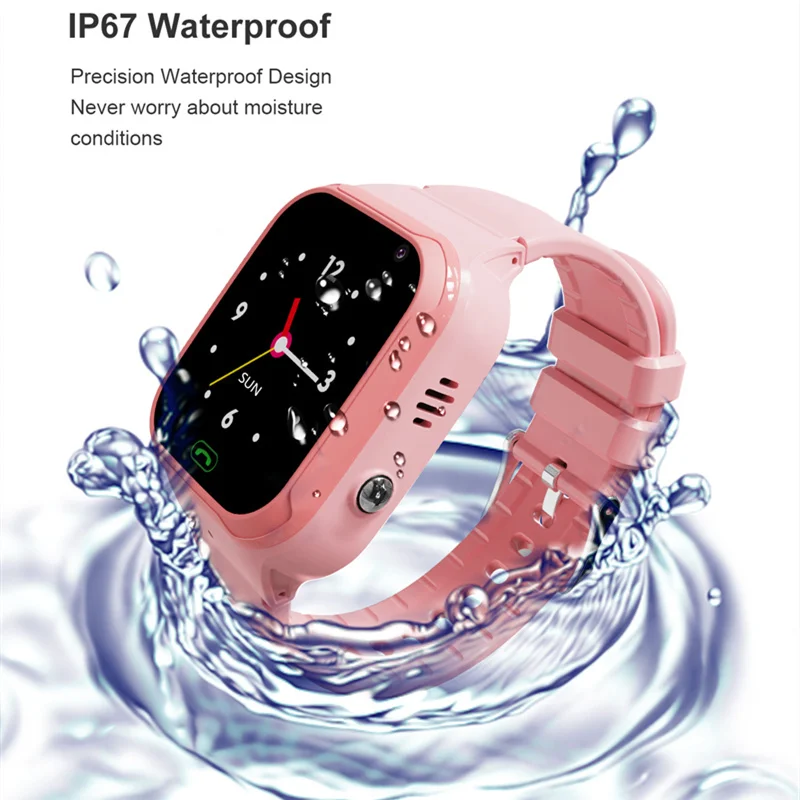 4G Ʈ ġ  SOS GPS LBS  ġ ġ HD ī޶ SIM ī ȭ ȭ Smartwatch  IOS ȵ̵