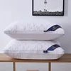 Soft Cotton Fiber Pillow 3D Neck Pillow Suitable for Sleeping Bedrooms and Hotels Comfort and Quality 1pc Hotel Style Decorate 2